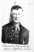 Frank PEROUTEK 1894-1969 Jewell Co. KS